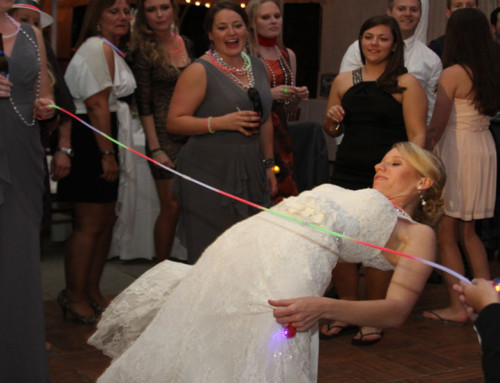 Glow Stick Limbo | GNE Weddings